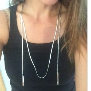 Chloe + Isabel Hero Metal Lariat Necklace